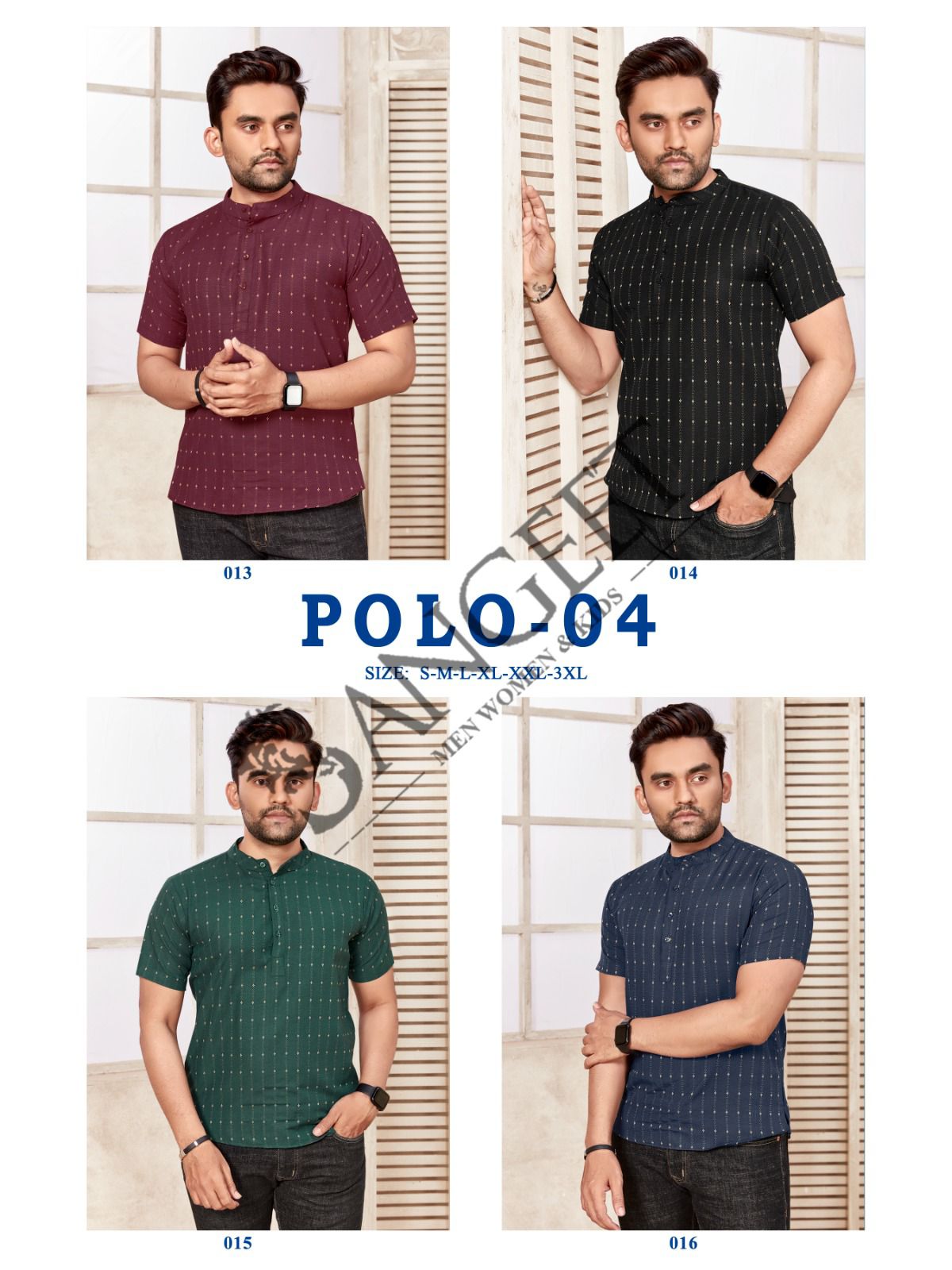 Sangeet Polo 4 Rayon T Shirt Mens Catalog
